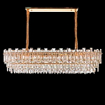 Люстра овальная с хрустальными подвесками Gorgeous Crystal Light варинант исполнения - 1 | Loft Concept в Уфе