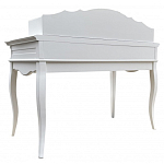 Стол-бюро белого цвета из массива бука с 4-мя ящиками White Provence варинант исполнения - 4 | Loft Concept в Уфе