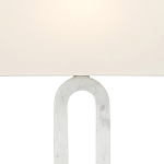 Настольная лампа на арочном корпусе с прямоугольным абажуром One Piece Support варинант исполнения - 1 | Loft Concept в Уфе