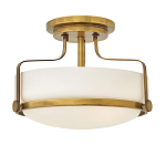 Потолочный светильник с круглым матовым белым плафоном Hinkley варинант исполнения - 5 | Loft Concept в Уфе