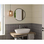 Зеркало круглое с асимметрией Light Reflection варинант исполнения - 1 | Loft Concept в Уфе