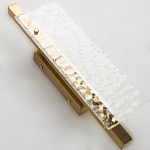 Бра с рельефным стеклом ICE GLASS 35 варинант исполнения - 3 | Loft Concept в Уфе