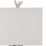 Настольная лампа с каркасом в виде веток деревьев с абажуром из ткани Natural Driftwood варинант исполнения - 3 | Loft Concept в Уфе