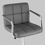 Барный стул с подлокотниками Honory Grey варинант исполнения - 7 | Loft Concept в Уфе