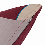 Подушка декоративная хлопковая с абстрактным принтом Elysian Flow Terra варинант исполнения - 4 | Loft Concept в Уфе