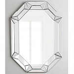 Зеркало настенное восьмиугольное Mirror Facets варинант исполнения - 1 | Loft Concept в Уфе