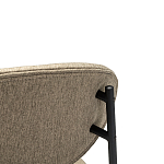 Стул металлический с мягкой спинкой и сиденьем Alfie Chair варинант исполнения - 8 | Loft Concept в Уфе