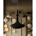 Подвесной вязаный черный светильник «Лампа Марракеша» варинант исполнения - 3 | Loft Concept в Уфе