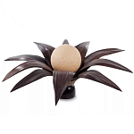 Настольная лампа черная INDONESIAN LAMPS варинант исполнения - 1 | Loft Concept в Уфе