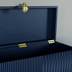 Большой дизайнерский Сундук Elsa Dreams Blue варинант исполнения - 3 | Loft Concept в Уфе