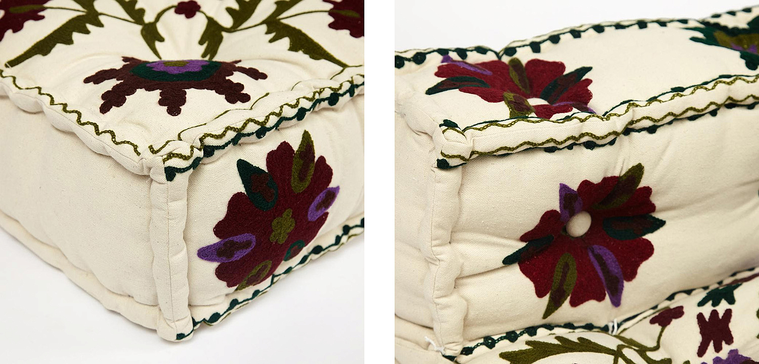 Модуль мягкий со спинкой Indian Meditation Pillow - Loft-Concept в Уфе