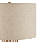 Настольная лампа с узором вдоль колоннообразного основания Brick Surface варинант исполнения - 2 | Loft Concept в Уфе