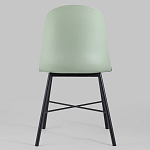 Стул из прочного пластика на металлическом основании Anora Green  варинант исполнения - 4 | Loft Concept в Уфе