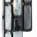 Бра настенное из стеклянных овальных панелей Streamlining варинант исполнения - 1 | Loft Concept в Уфе