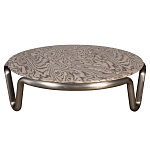 Стол журнальный круглый с узором Table Hypontic Pattern варинант исполнения - 1 | Loft Concept в Уфе