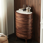 Комод деревянный с 7-ю ящиками Moon Walnut Furniture варинант исполнения - 8 | Loft Concept в Уфе