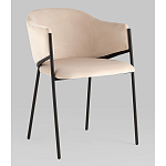 Стул Brace велюр молочный варинант исполнения - 1 | Loft Concept в Уфе