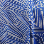 Мебельная ткань Жаккард синий принт 140 см T2-132 варинант исполнения - 2 | Loft Concept в Уфе