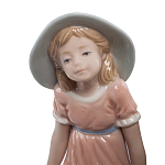 Статуэтка фарфоровая Девушка и маленькая девочка с цветами Charming Statuette варинант исполнения - 2 | Loft Concept в Уфе