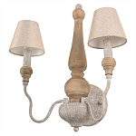 Бра с двумя конусовидными тканевыми абажурами Neighborhood варинант исполнения - 3 | Loft Concept в Уфе