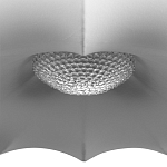 Подвесной светильник с белым фигурным абажуром и мягкими волнистыми краями Cloud Motion  варинант исполнения - 13 | Loft Concept в Уфе