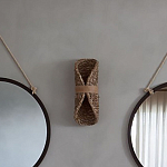 Бра плетеное из ротанга Chainmail варинант исполнения - 5 | Loft Concept в Уфе