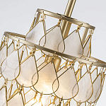 Подвесной светильник с декором из натуральной морской ракушки Iridescent Light варинант исполнения - 5 | Loft Concept в Уфе