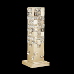 Настольная лампа прямоугольная с мозаичным хрустальным оформлением Sparks of Crystal варинант исполнения - 1 | Loft Concept в Уфе