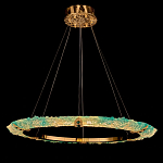 Люстра в форме кольца с цветочным декором Warm Heavenly Light варинант исполнения - 2 | Loft Concept в Уфе