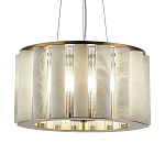 Люстра с абажуром из стекла и премиального алебастра Ravishment варинант исполнения - 2 | Loft Concept в Уфе