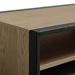 Стол журнальный в стиле лофт с полкой для хранения Warm Industrial варинант исполнения - 2 | Loft Concept в Уфе