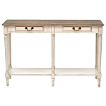 Деревянная консоль с двумя ящиками Margery Provence Console Table варинант исполнения - 1 | Loft Concept в Уфе