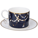 Чайный набор из фарфора с изображением лошадей на 6 персон 12 предметов Porcelain Horse Set варинант исполнения - 2 | Loft Concept в Уфе