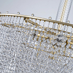 Люстра многоярусная с каскадами кристаллов Crystal Rains варинант исполнения - 8 | Loft Concept в Уфе