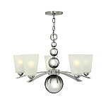 Люстра с матовыми конусными плафонами и декоративными элементами в форме шаров Hinkley варинант исполнения - 10 | Loft Concept в Уфе