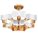 Люстра фигурная в сочетании белого и золотого цвета Shapes Inspired by Nature варинант исполнения - 2 | Loft Concept в Уфе