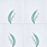 Плитка с узором Ландыш варинант исполнения - 1 | Loft Concept в Уфе