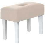 Мягкий пуф на белых ножках Winton Pouf варинант исполнения - 12 | Loft Concept в Уфе