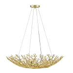 Люстра в форме золотой чаши из кораллов Coral Decor варинант исполнения - 2 | Loft Concept в Уфе