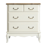 Комод с 4-мя большими ящиками из массива берёзы Interiors Romance варинант исполнения - 2 | Loft Concept в Уфе