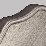 Бра серебрянного цвета с лампой в виде свечи на изогнутой ножке Feiss варинант исполнения - 2 | Loft Concept в Уфе