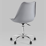 Офисный стул на металлическом основании EGGERY Grey варинант исполнения - 5 | Loft Concept в Уфе