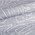 Мебельная ткань Букле серый цвет 140 см T3-9 варинант исполнения - 1 | Loft Concept в Уфе