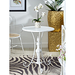 Столик белый кованный в прованском стиле Vaucluse варинант исполнения - 4 | Loft Concept в Уфе