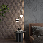 Гипсовая 3D панель с принтографией PM-30 варинант исполнения - 6 | Loft Concept в Уфе