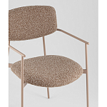 Стул Doe с подклокотниками коричневый варинант исполнения - 2 | Loft Concept в Уфе