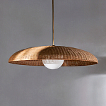 Люстра круглая из ротанга Long Lasting Chandelier варинант исполнения - 2 | Loft Concept в Уфе