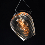 Подвесной светильник со стеклянном плафоном в форме бокала Kaleido варинант исполнения - 5 | Loft Concept в Уфе