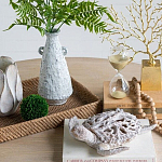 Статуэтка черепаха с ажурным панцирем и детализированной текстурой в белом цвете Marine Accessories варинант исполнения - 6 | Loft Concept в Уфе