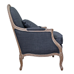 Кресло Ava Classical Armchair graphite flax варинант исполнения - 2 | Loft Concept в Уфе